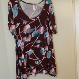 Agnes & Dora Tops - ❤Agnes & Dora XL Everday T Top burgundy rose teal Agnes & Dora Tops - ❤Agnes & Dora XL Everday T Top burgundy rose teal